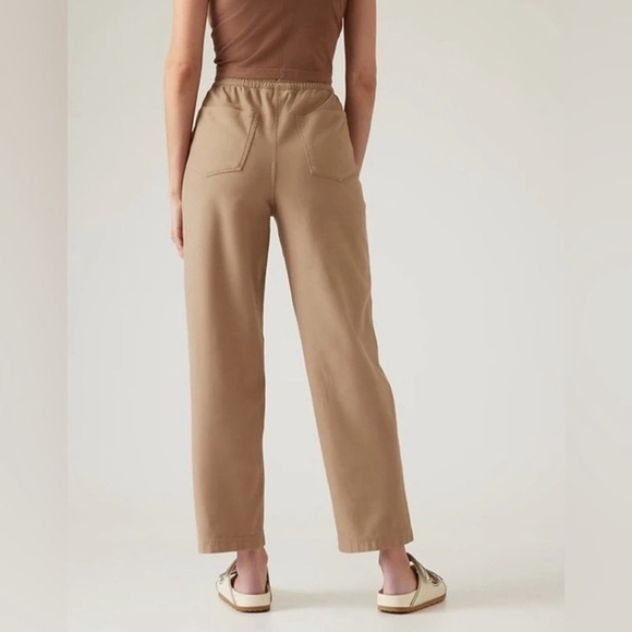 ATHLETA Farallon Crop Pants Big Sur Brown XS - Picture 2 of 13